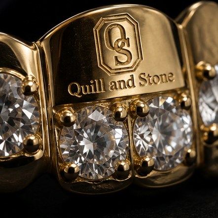 Branded grillz with logo